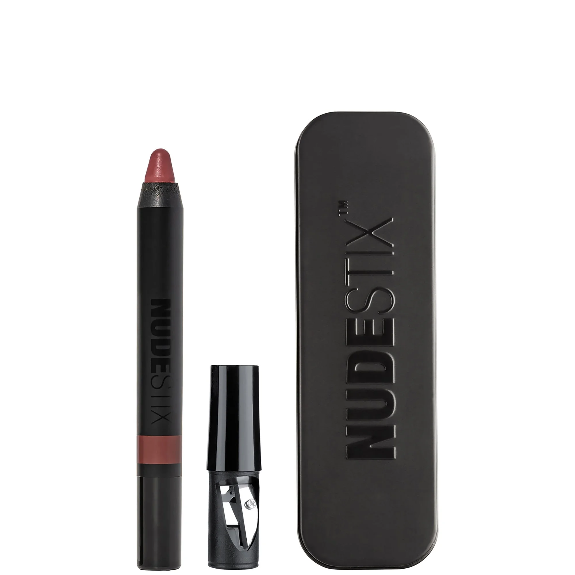 NUDESTIX Intense Matte Lip and Cheek Pencil - Sunkissed Rose - 1