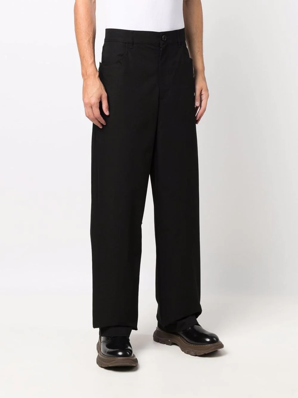 loose-fit cargo trousers - 3