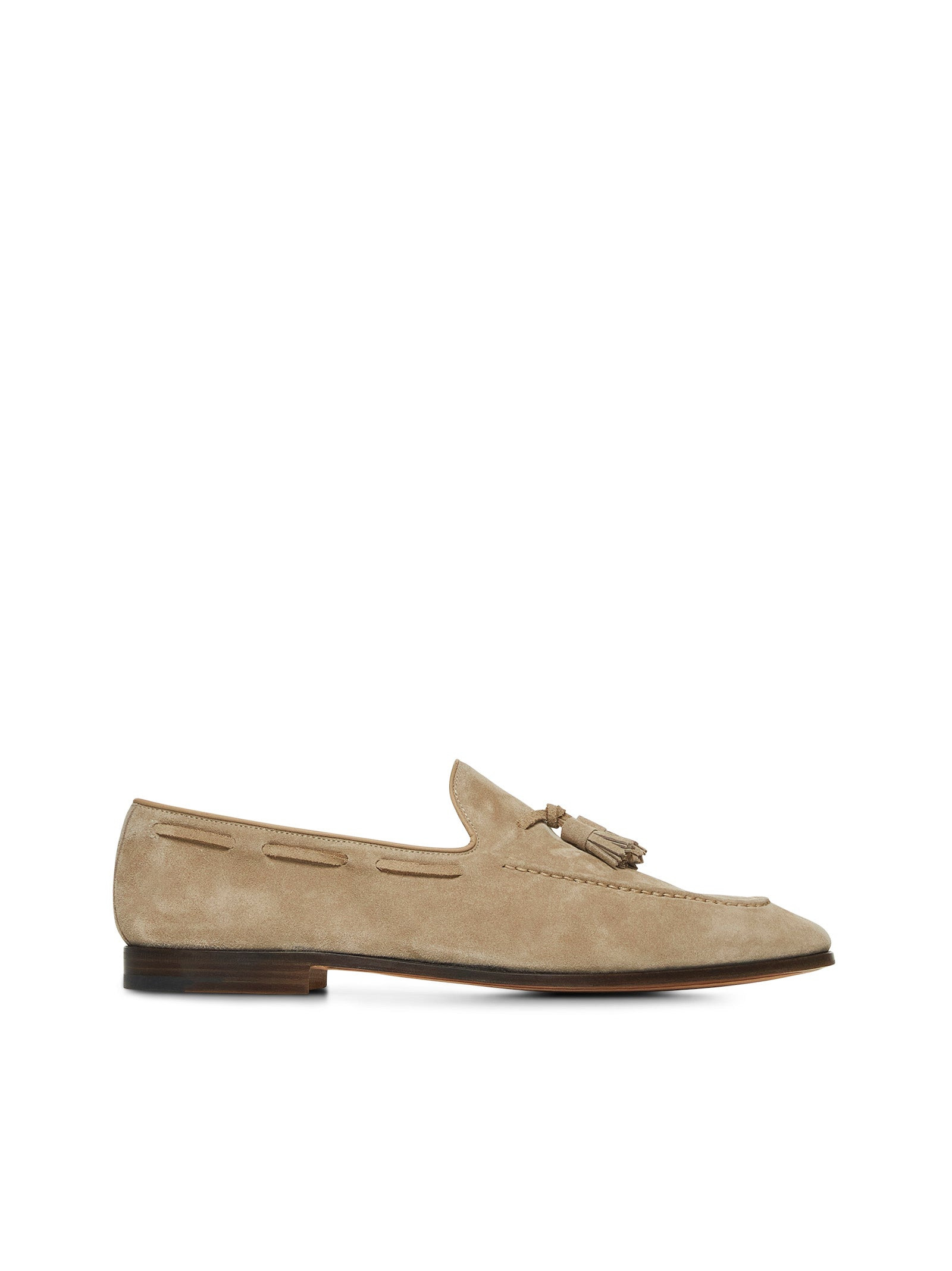 Beige suede Maidstone loafers - 1