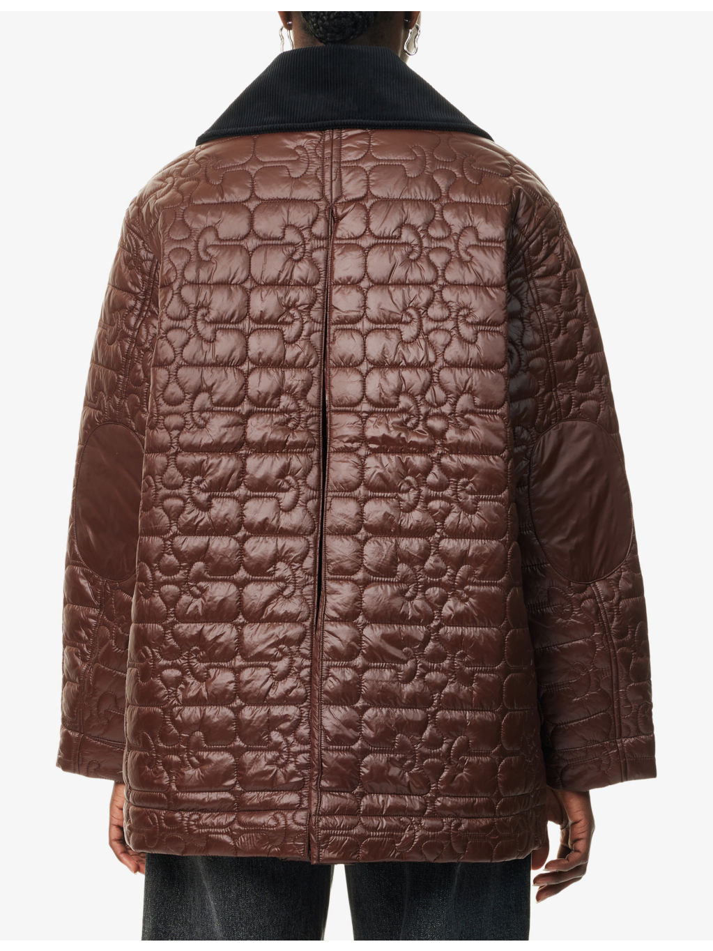 G Shiny Quilt Midi Jacket - 4