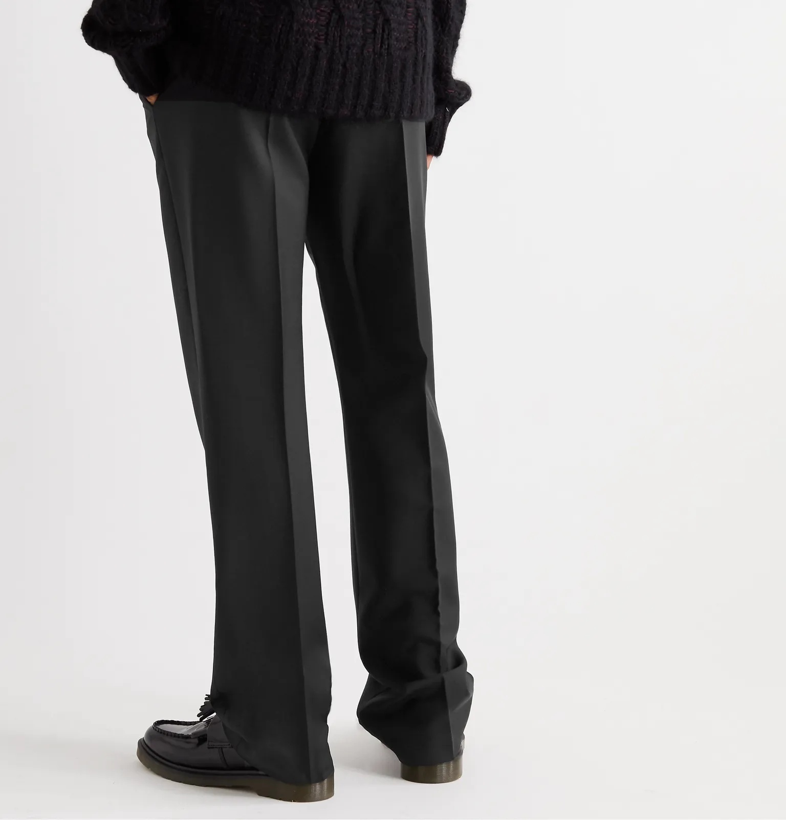 Wool and Mohair-Blend Suit Trousers - 4