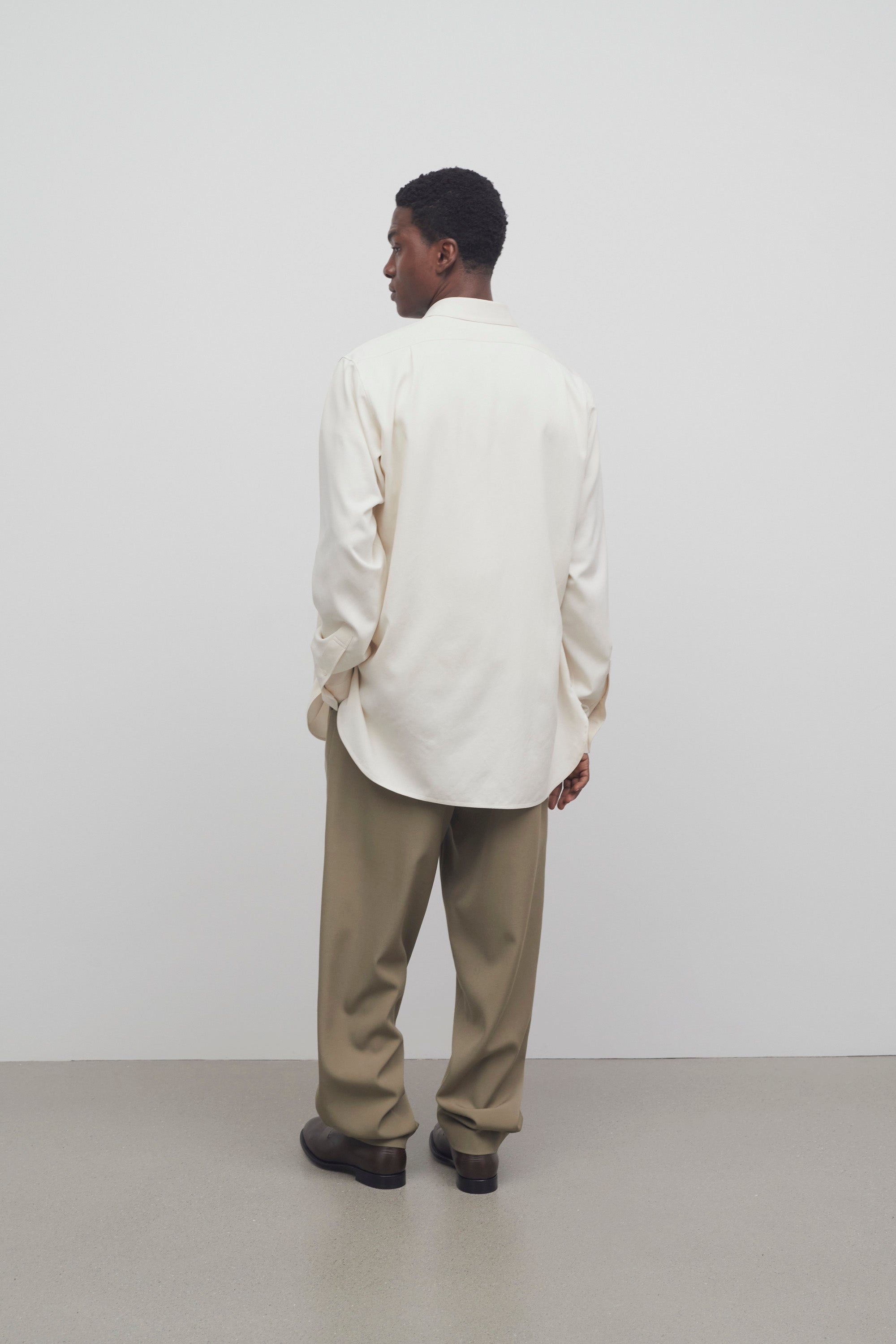 Berkel Pant in Virgin Wool - 5