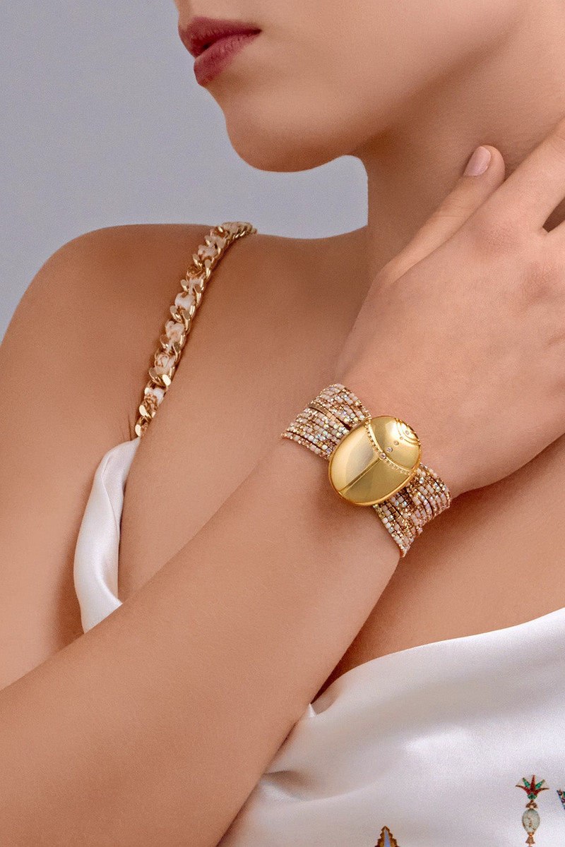 CAMILLA SACRED SYMBOLS STRETCH BRACELET outlook