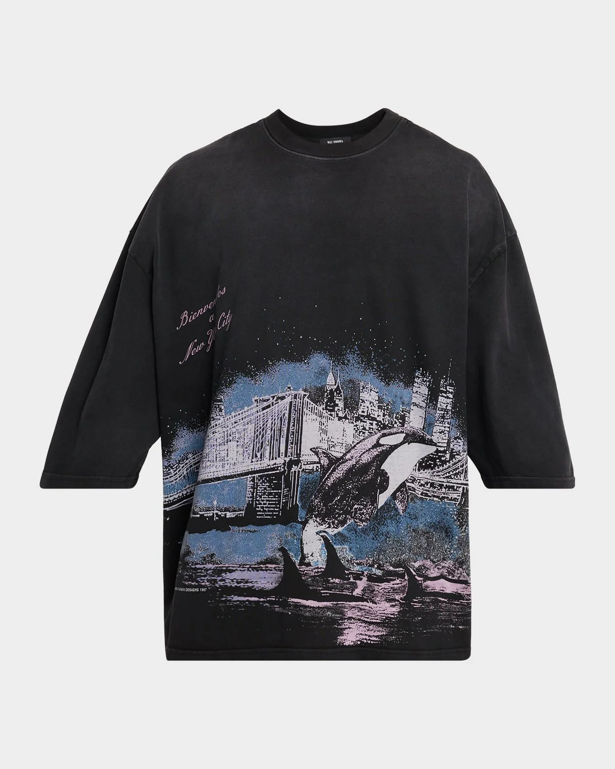 Men's Killer Whale Buffalo T-Shirt - 1