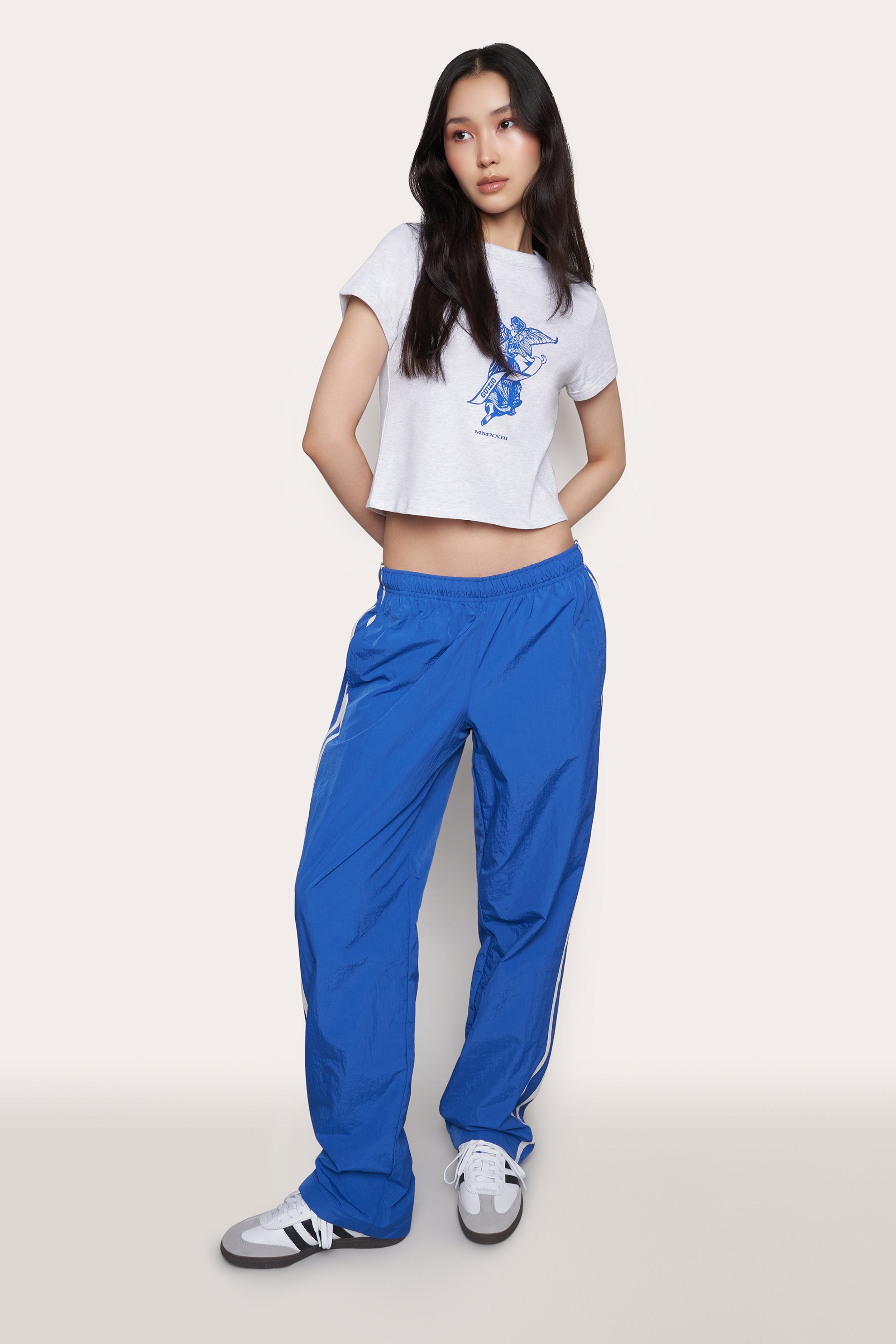 GUIZIO X CHAMPION NYLON TRACKPANT - 2
