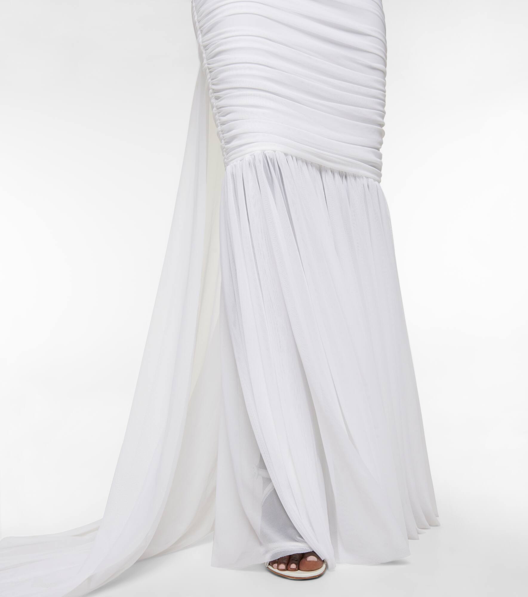 Walter off-shoulder gown - 5