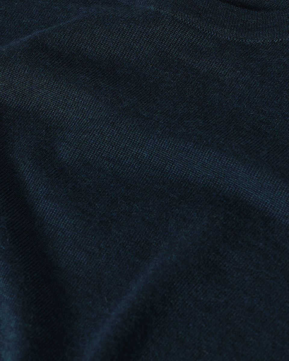 Green Superfine Cashmere T-Shirt - 6