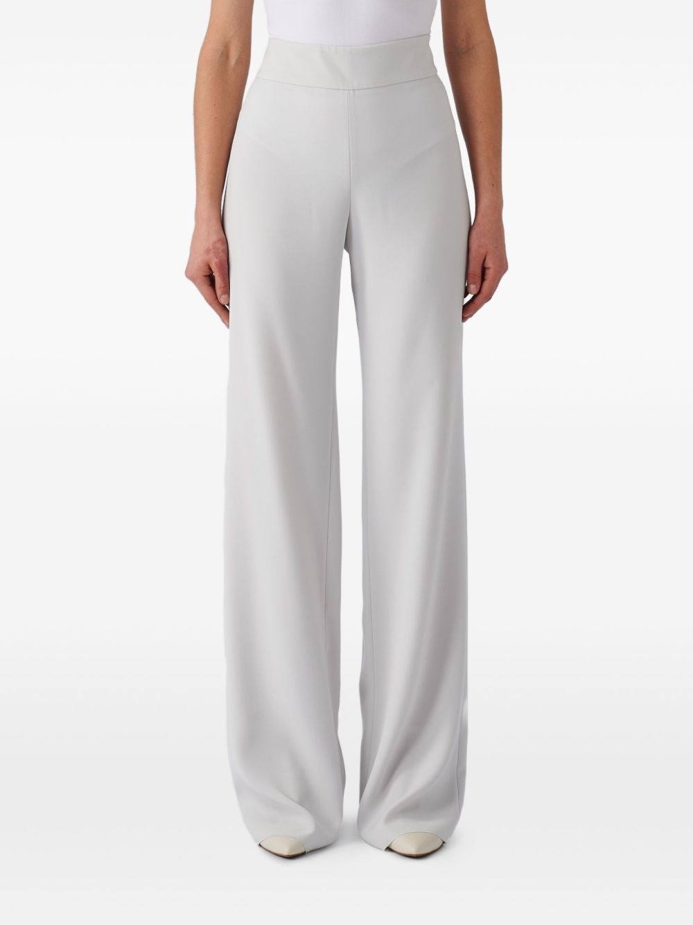 high-waisted trousers - 1