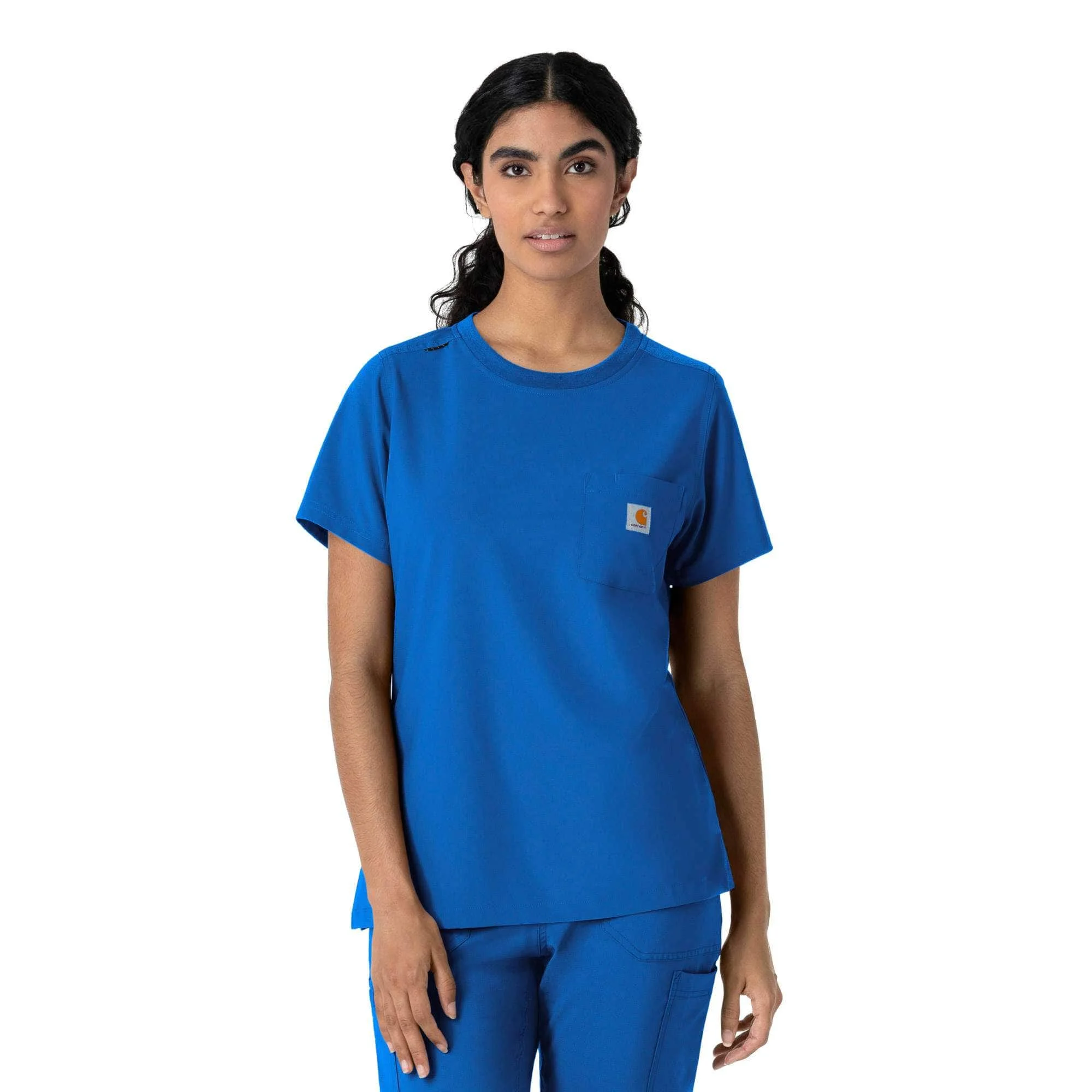 Women's Force Cross-Flex Crew Neck Scrub Top - 1