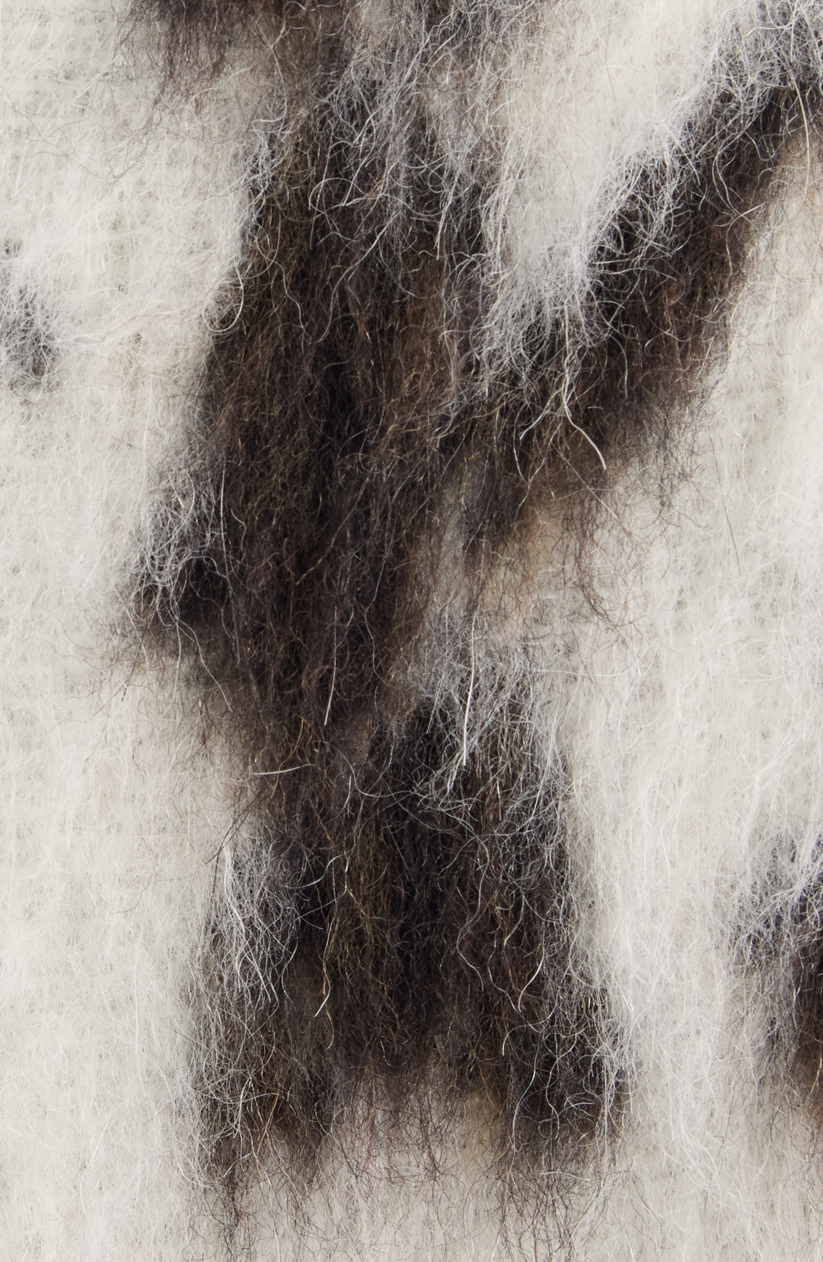 Dries Van Noten Rafaella Cow Print Faux Fur Jacket in Brown at Nordstrom - 4
