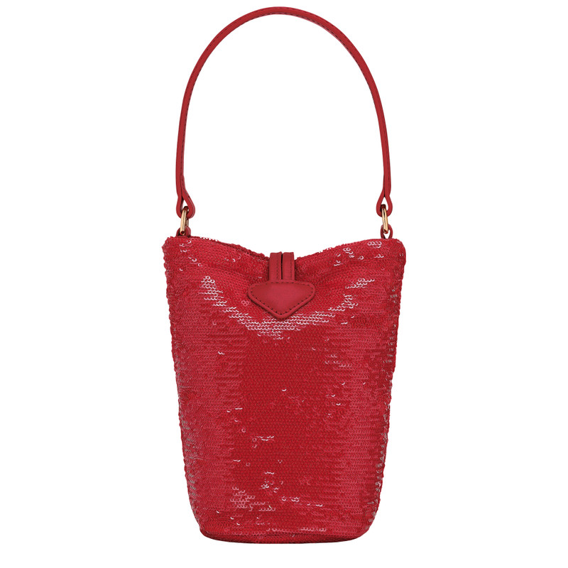 Le Roseau Handbag Red - Canvas 4