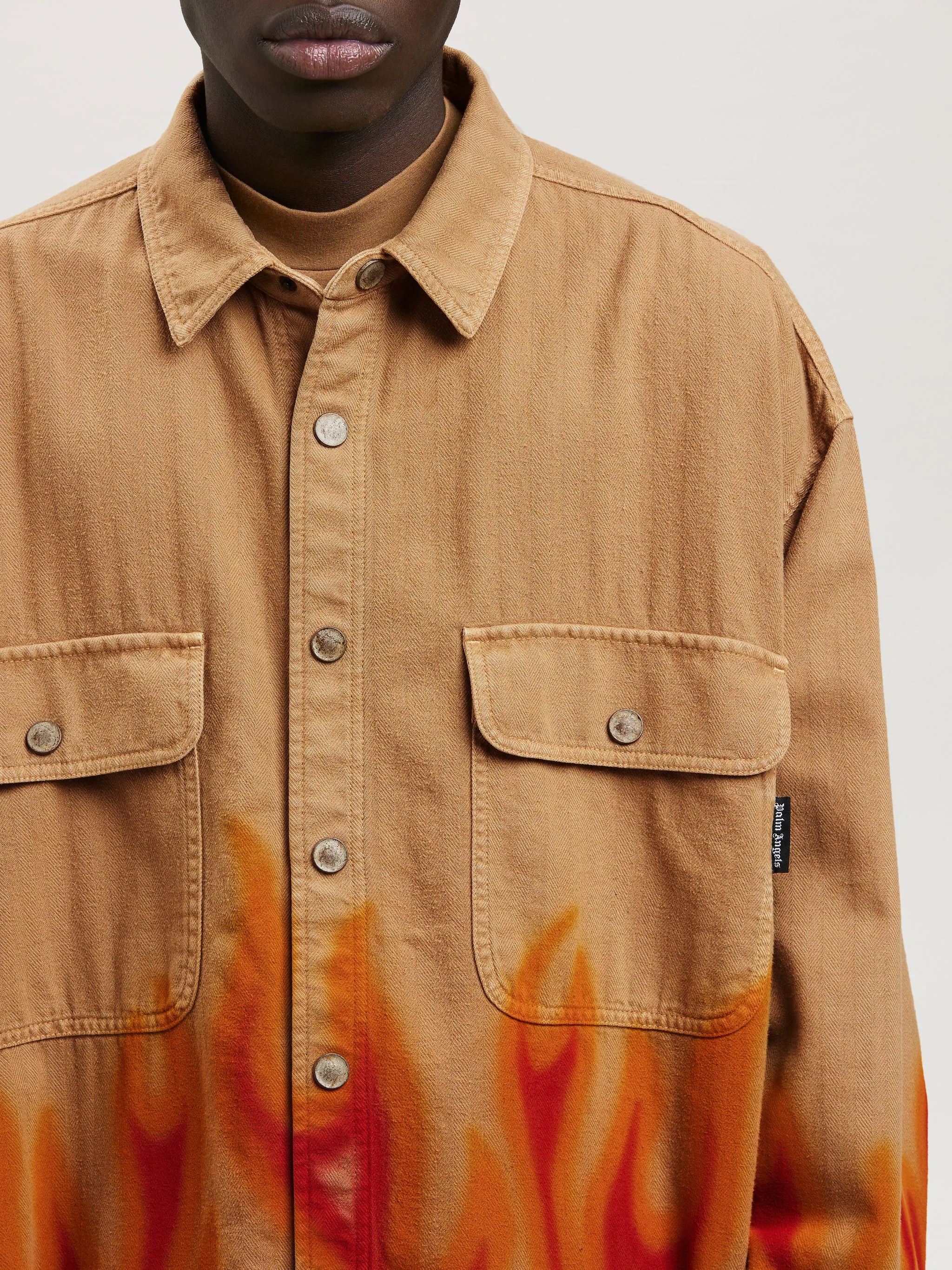 BURNING HERRINGBONE SHIRT - 6