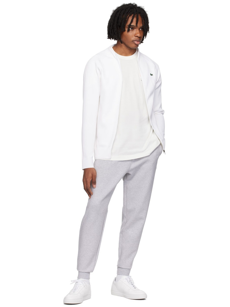 LACOSTE Gray Slim-Fit Sweatpants outlook