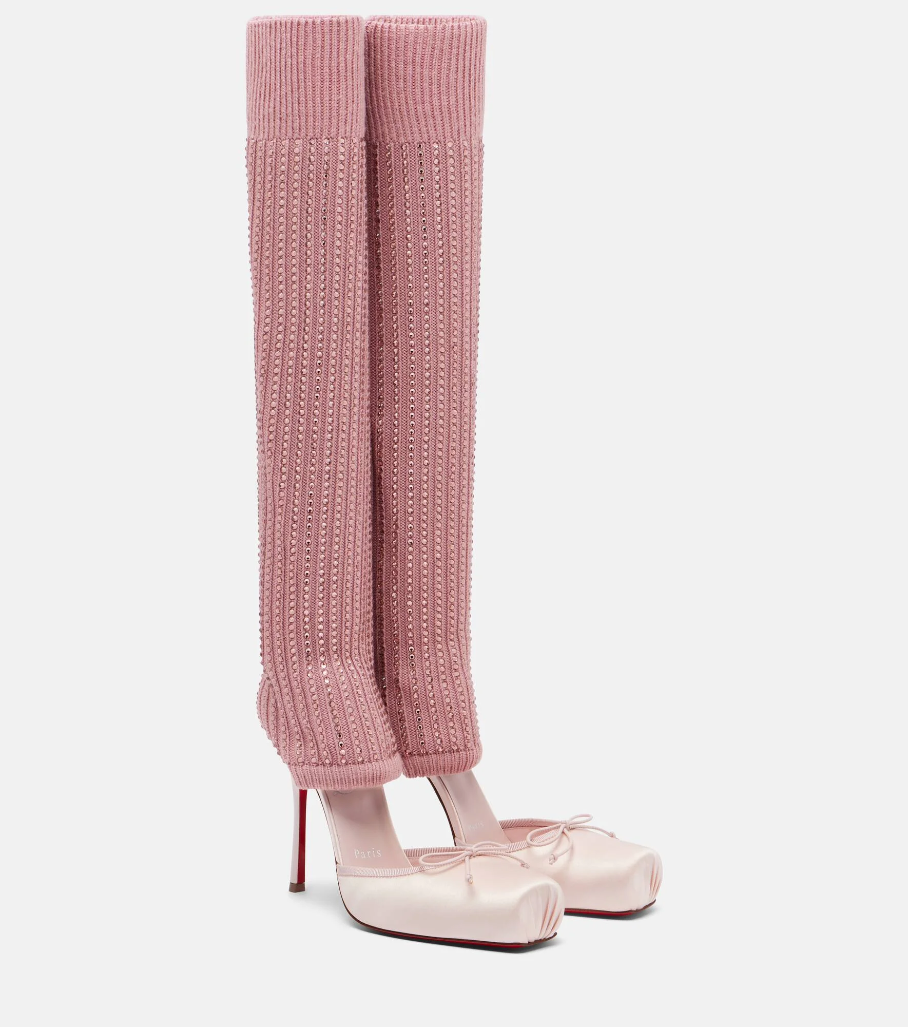 Cassia 100 satin pumps - 1