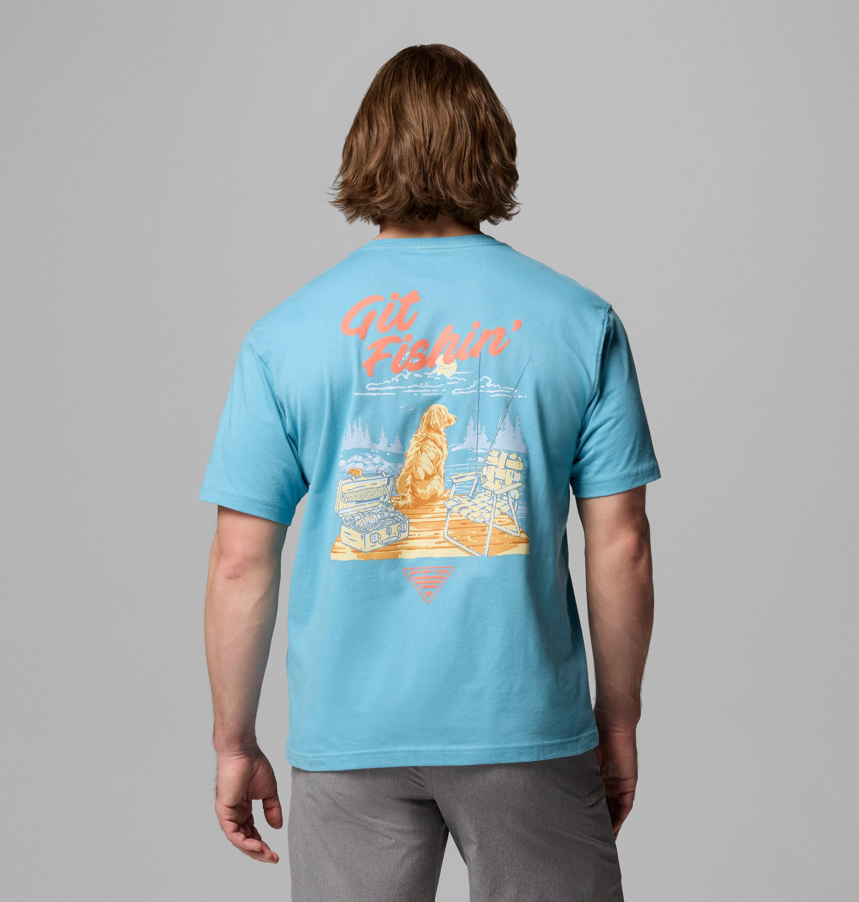 Men's Waldo Dog PFG Short Sleeve T-Shirt - 1