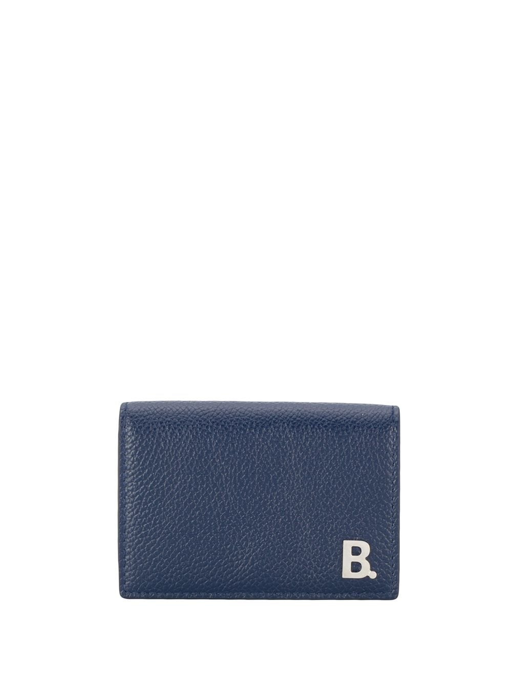 mini B leather wallet - 1