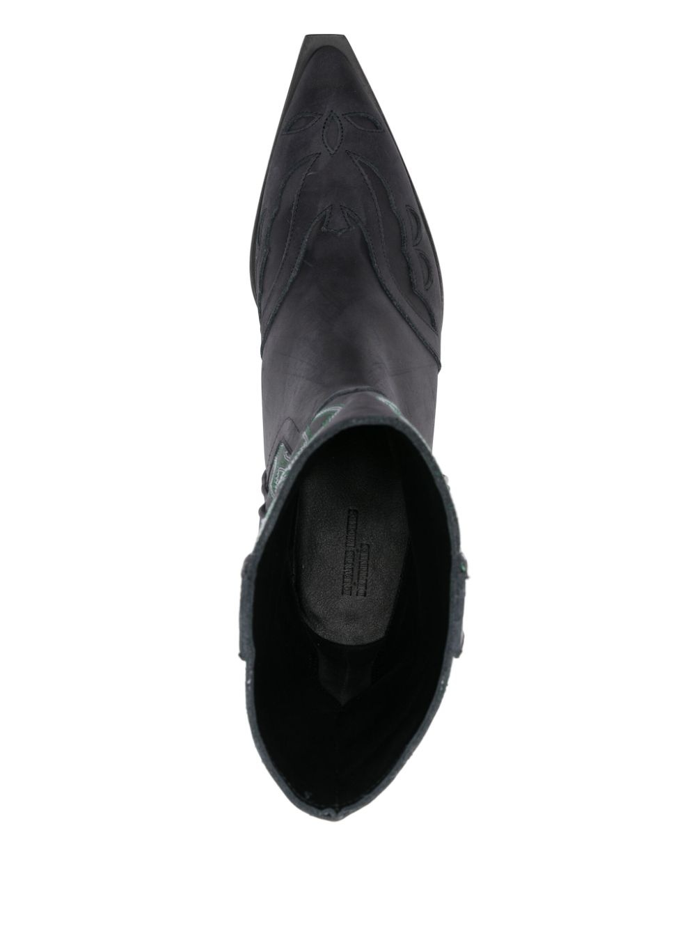 70mm cut-off cowboy boots - 4