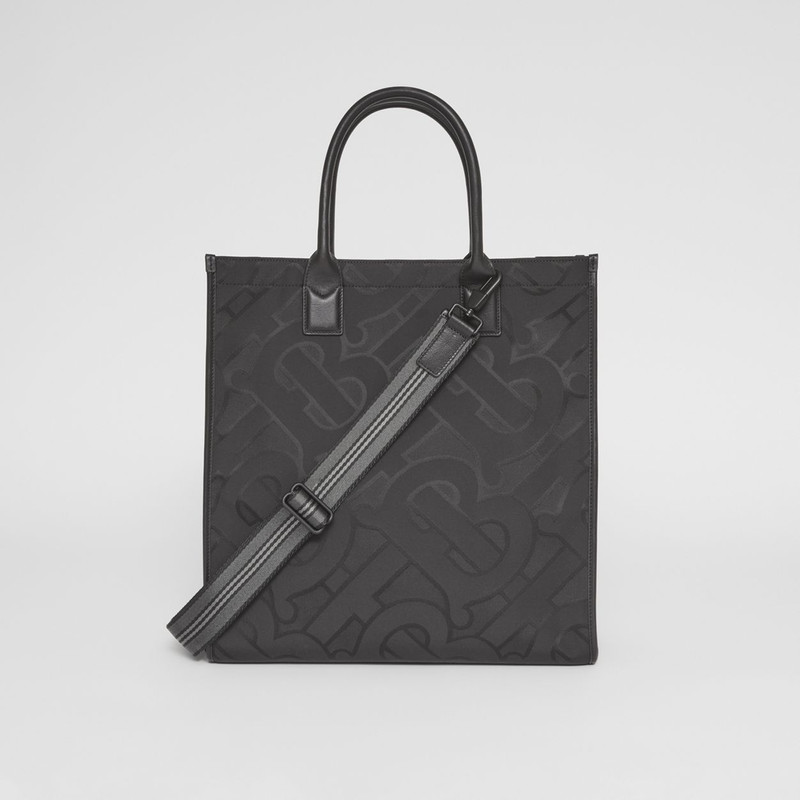 Monogram Jacquard Tote 8