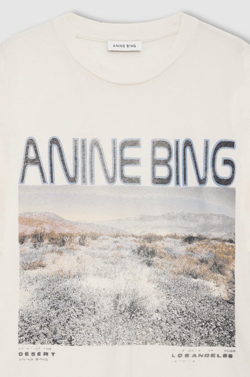 Cade Tee Wildflowers - Off White 4