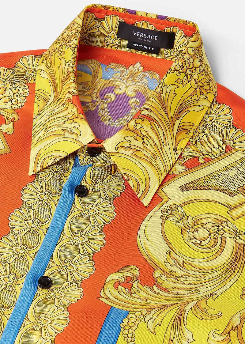 Barocco Goddess Silk Shirt 5