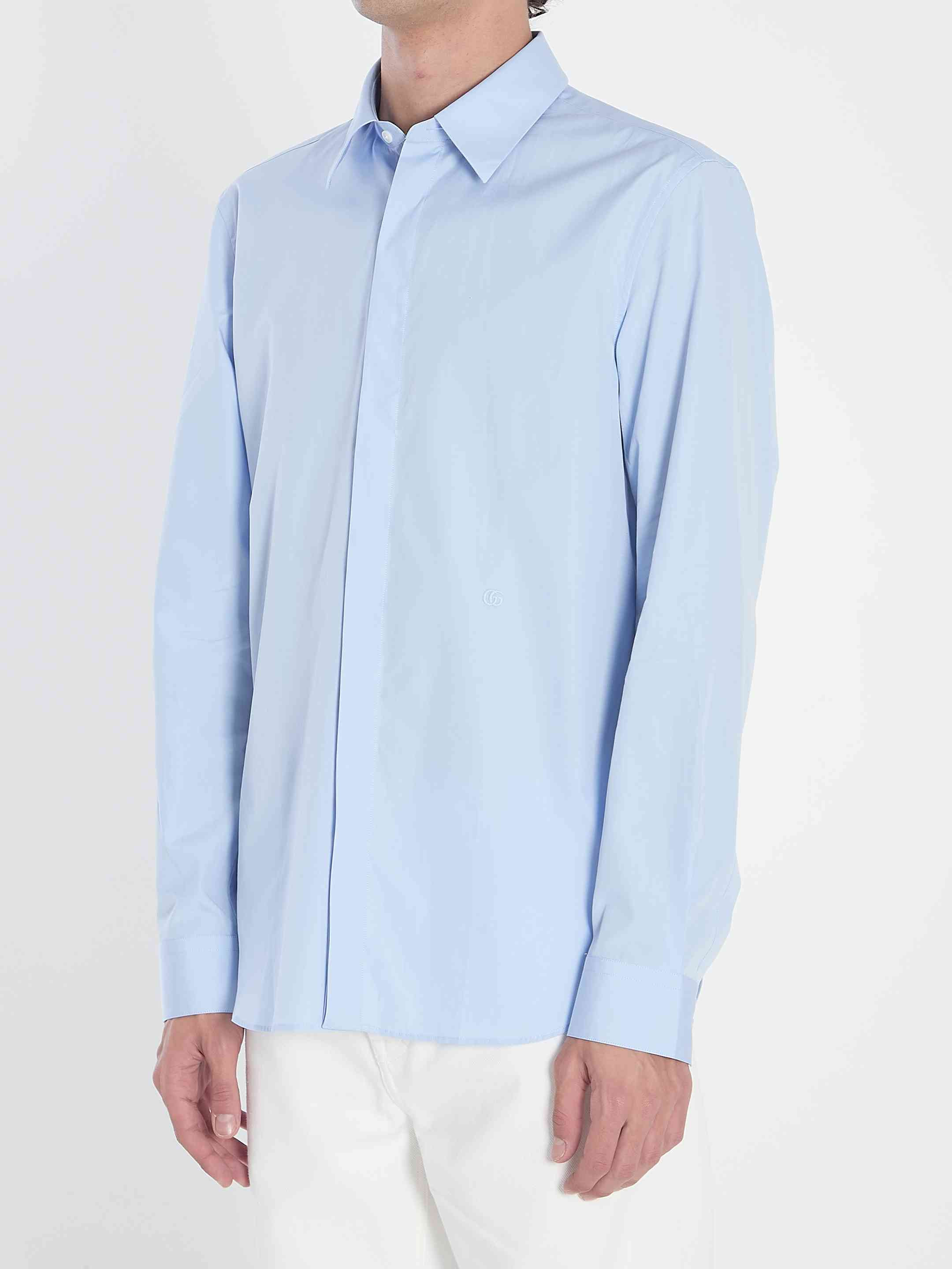 Gucci Men Cotton Shirt - 2