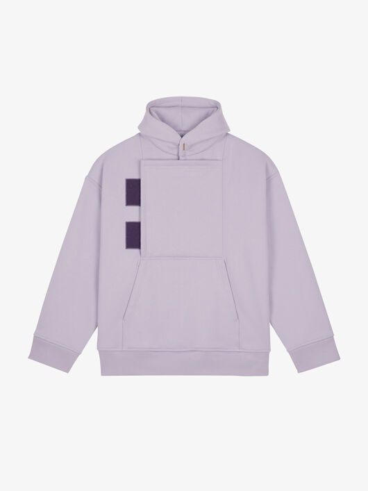 OVERSIZED HOODIE WITH GRAPHIC VELCROS - 4