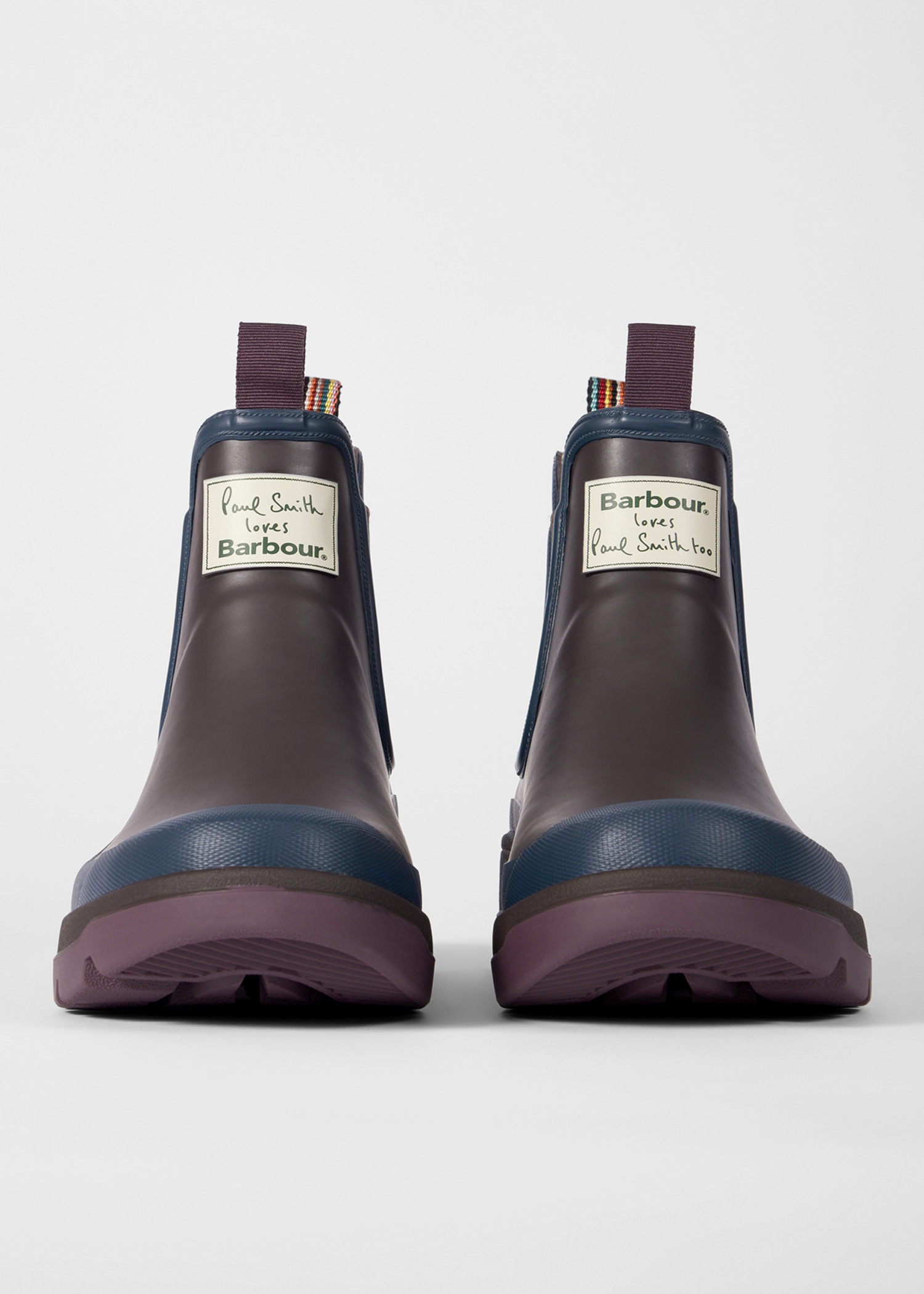 Paul Smith loves Barbour - Women's Rustic Ankle Wellingtons - 4