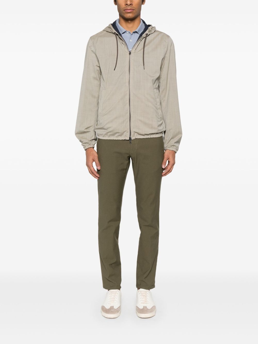 reversible hooded jacket - 2