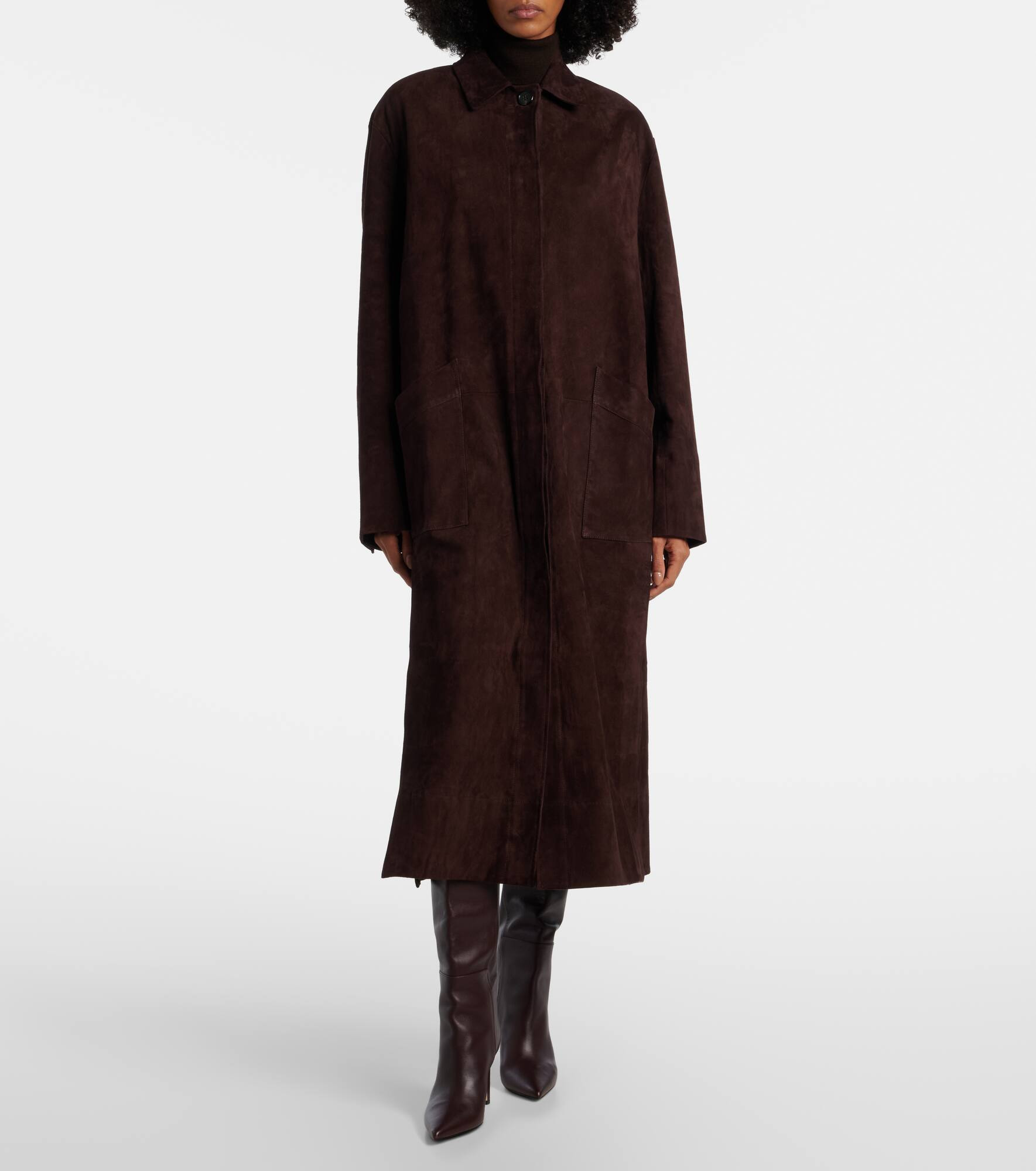 Suede coat - 7