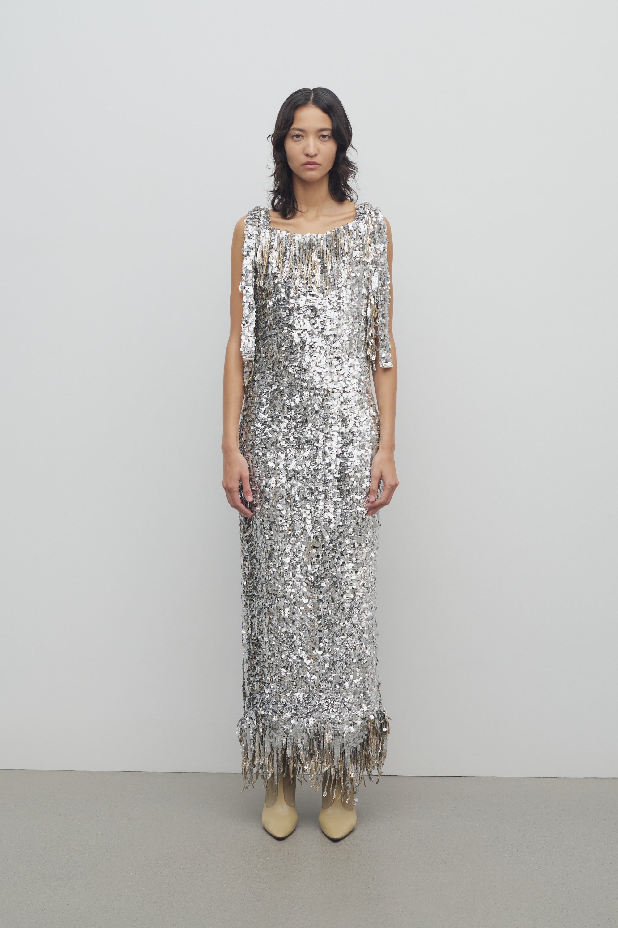 Giulietta Dress in Embroidered Tulle - 3