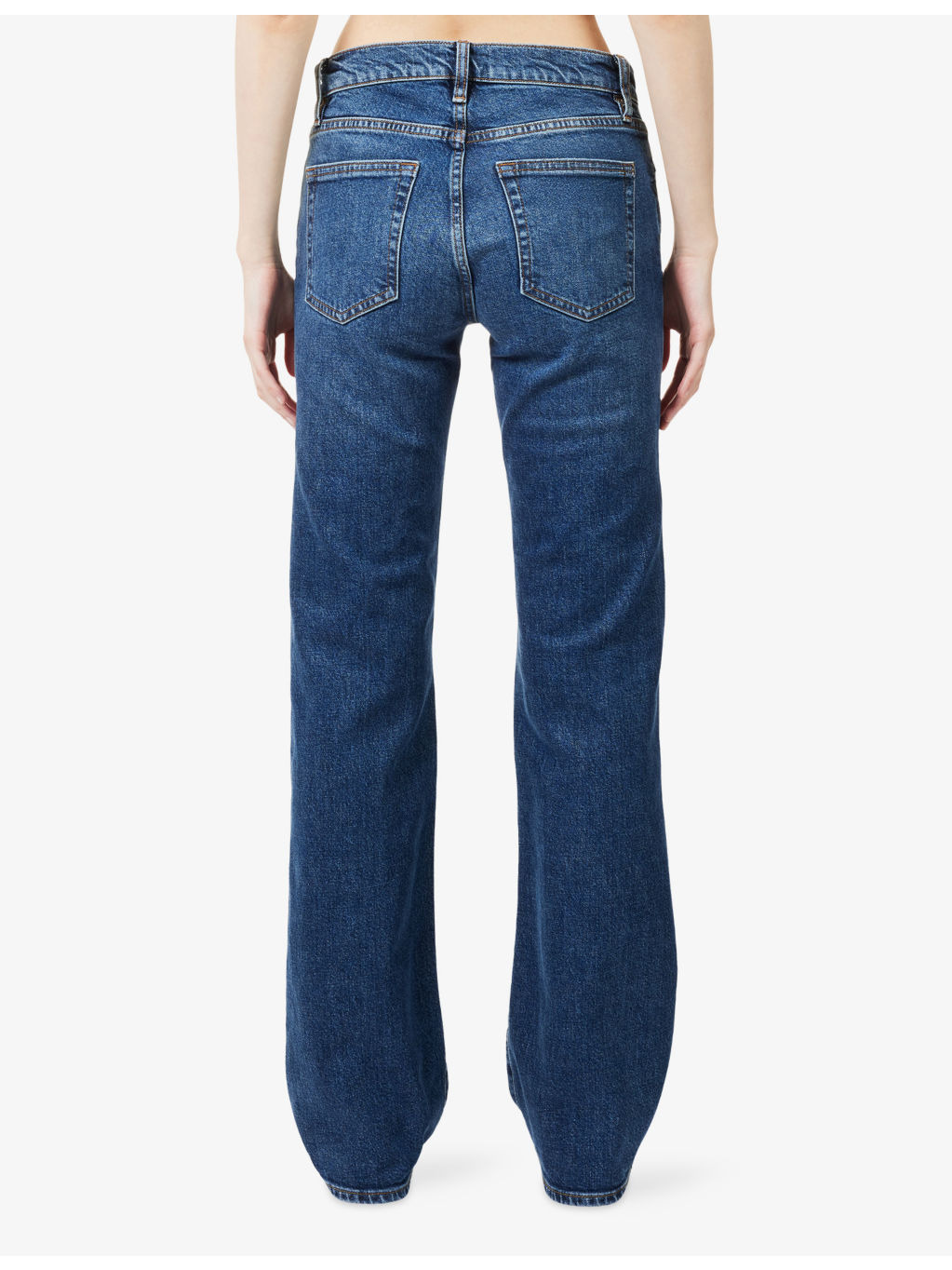 The Rodeo Low-Rise Bootcut-Leg Denim Jeans - 4
