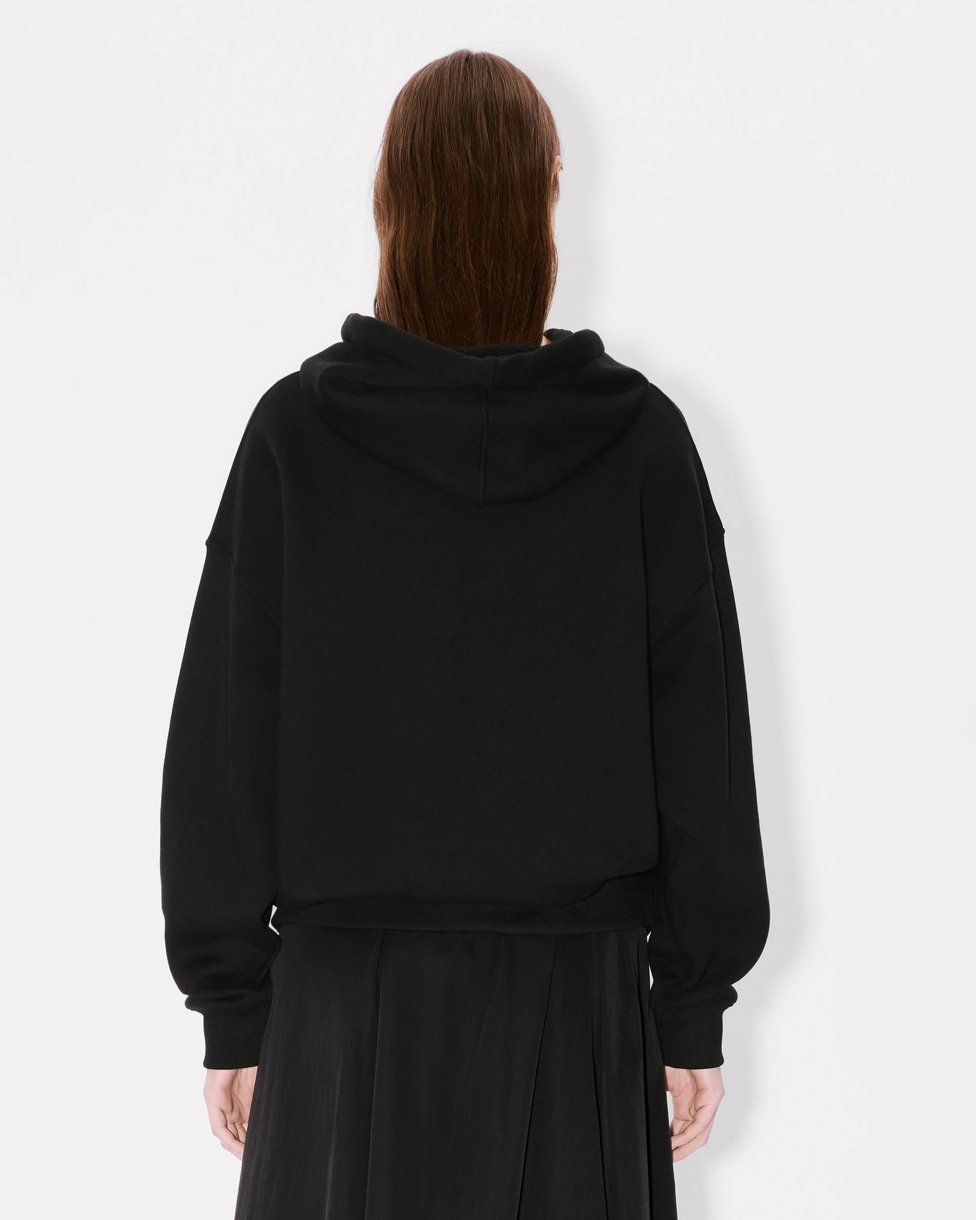 'Boke Flower 2.0' embroidered oversized hoodie in cotton - 4