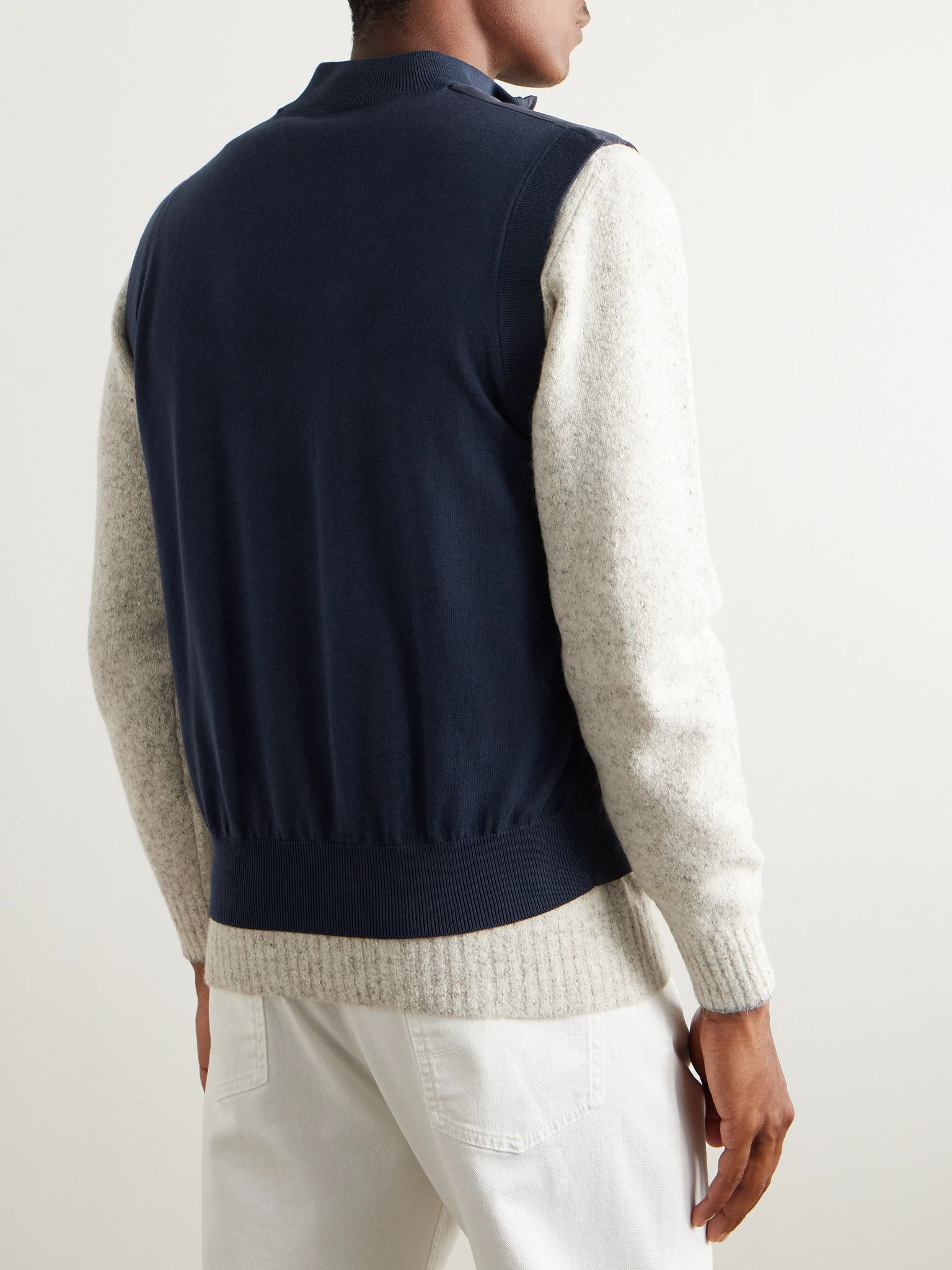 Shell Gilet Navy - 3