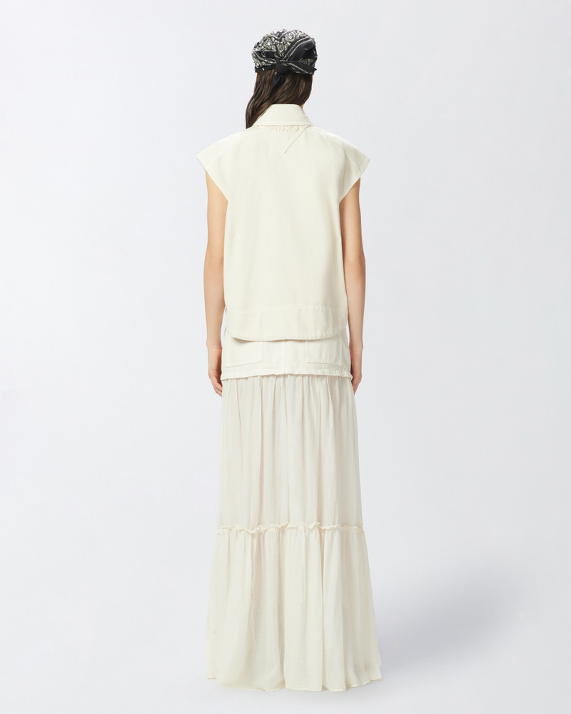 SLEEVELESS COTTON WORKWEAR VEST WITH POCKETS 4