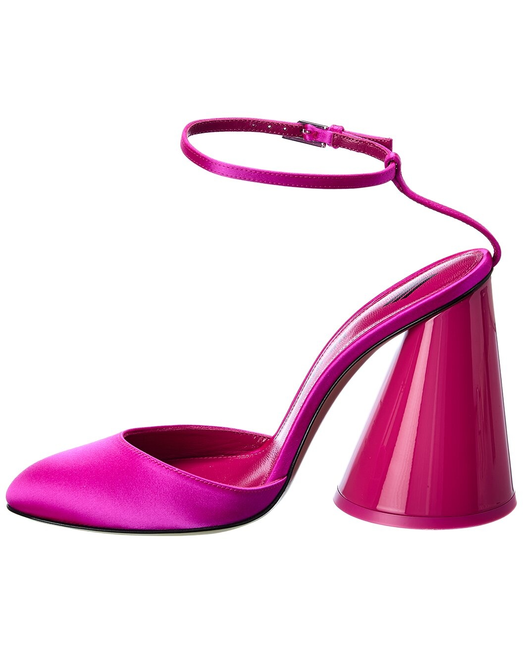 The Attico Luz Satin Pump - 2