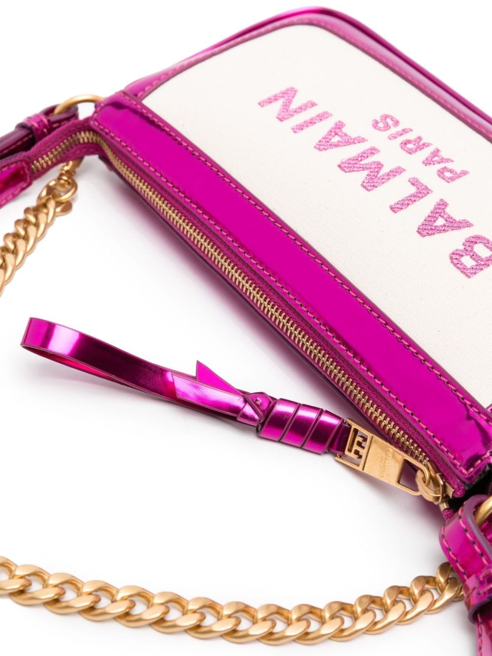 B-Army metallic-trim crossbody bag - 4