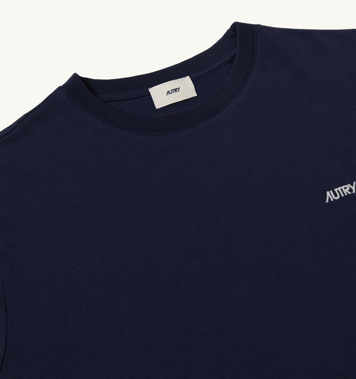 EMBROIDERED AUTRY LOGO TEE MAN - 4