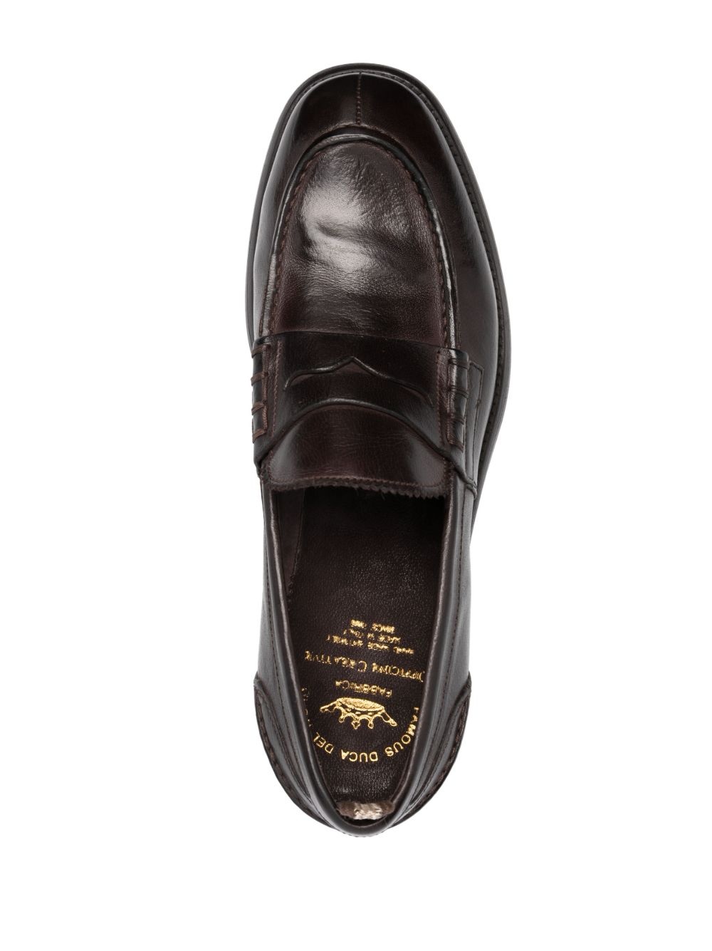 Chronicle leather Penny loafers - 4