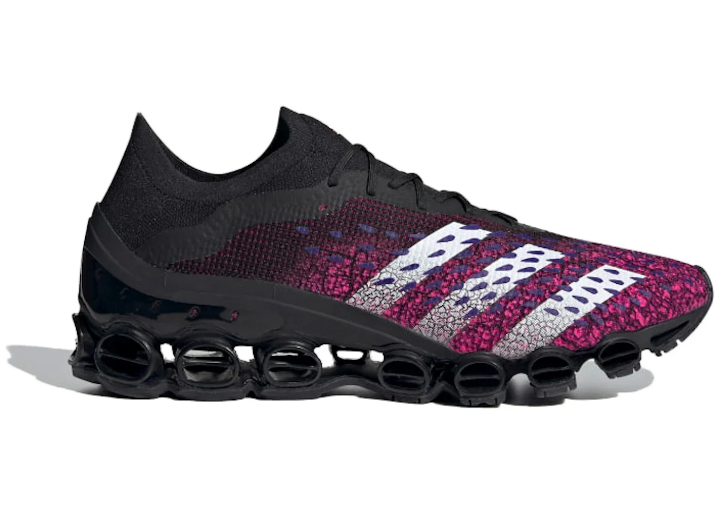 adidas Predator 1 Microbounce Demonskin Black Shock Pink - 1