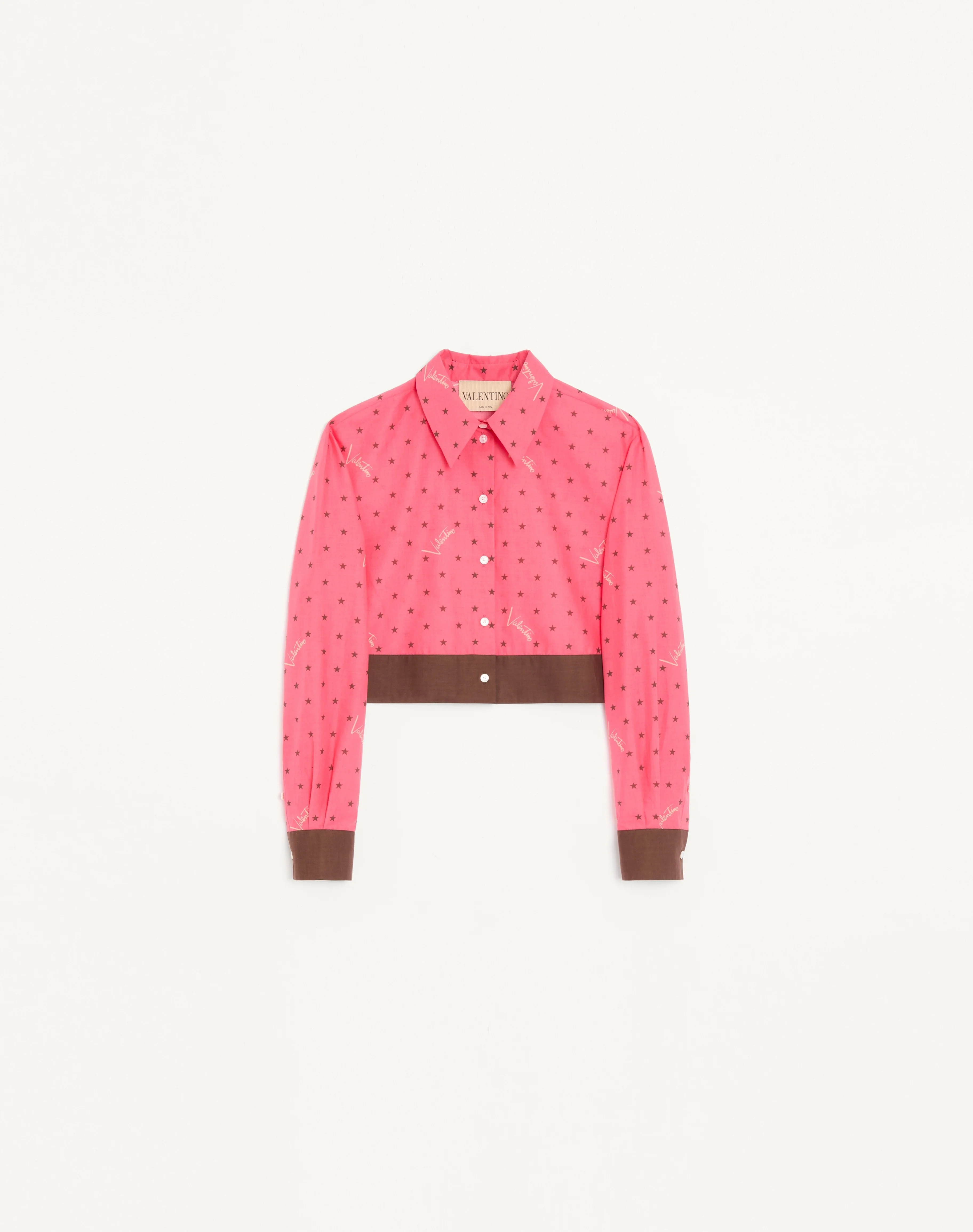 MUSLIN STARRY SIGNATURE SHIRT WITH STAR-PRINT - 1