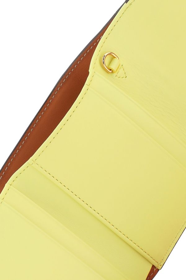 折りたたみ財布 MCM Caramel leather mini Mode Travia wallet (MYLCSLM01 CO) MCM Caramel Leather Mini Mode Travia Wallet | italist