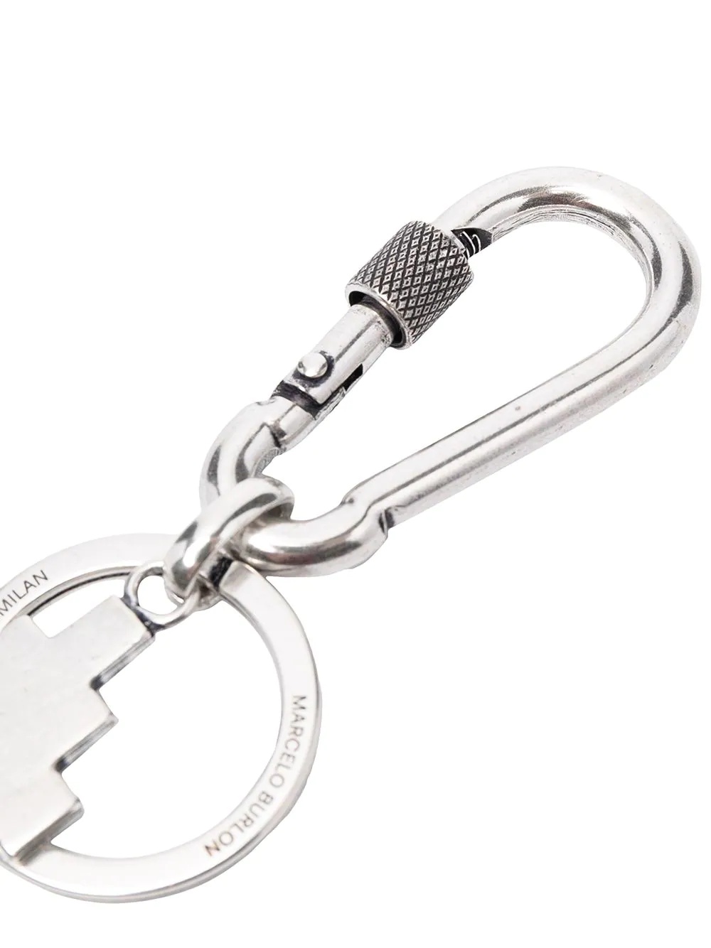 logo pendant keyring - 2