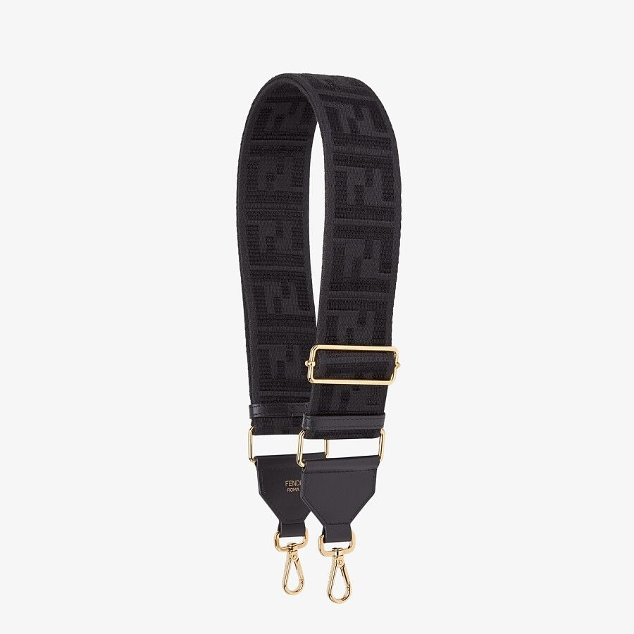 Black ribbon shoulder strap - 1