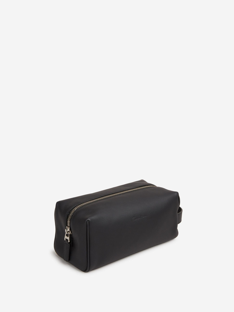 Santoni POUCH BAG LEATHER outlook