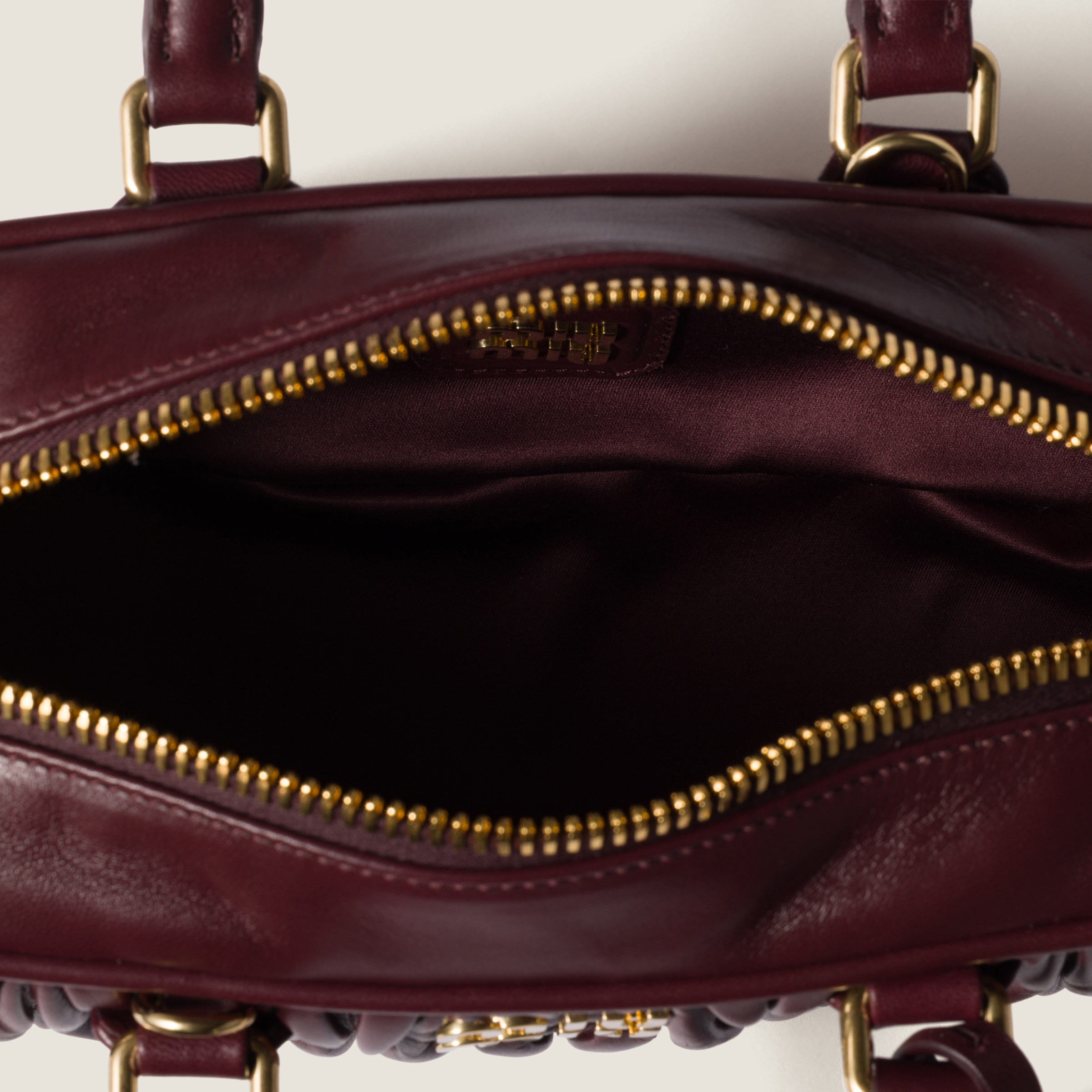 Arcadie matelassé nappa leather bag - 6