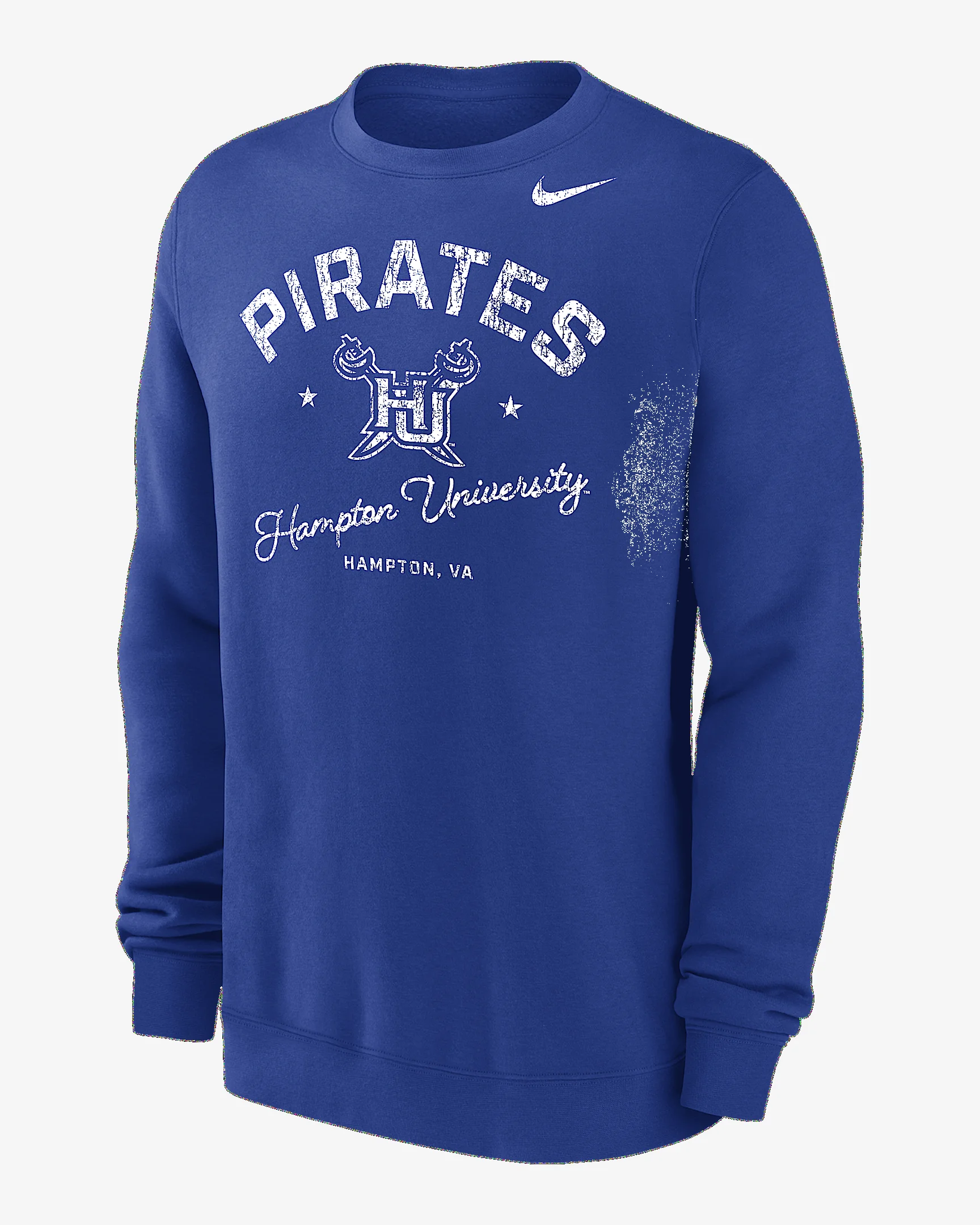 Nike Club Fleece College (Hampton University) Men’s Crew-Neck Sweatshirt - 1