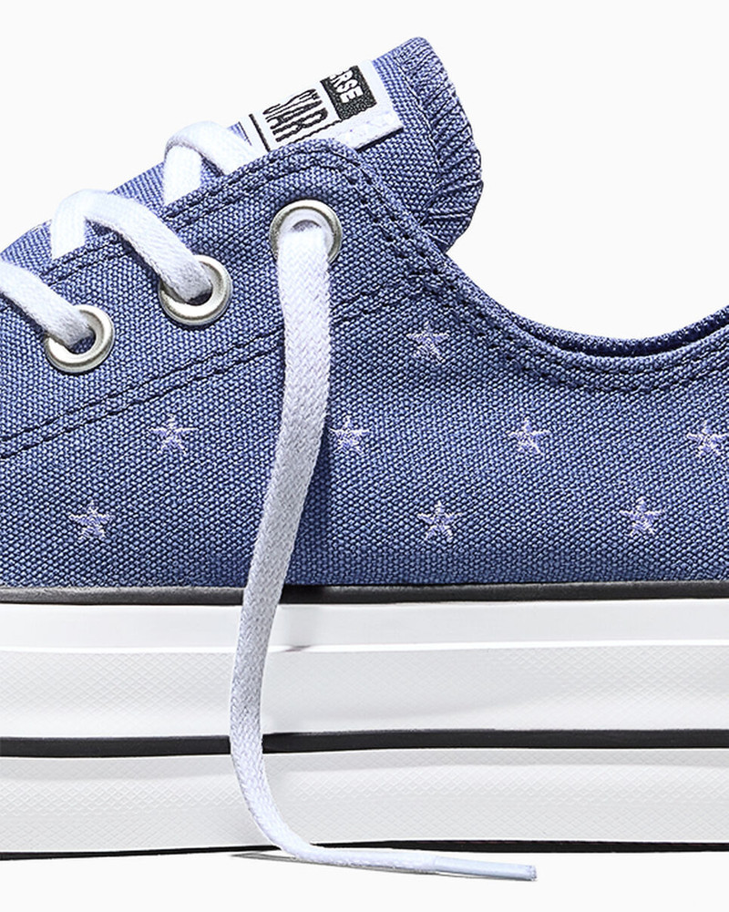 Chuck Taylor All Star Lift Platform Embroidered Stars 6