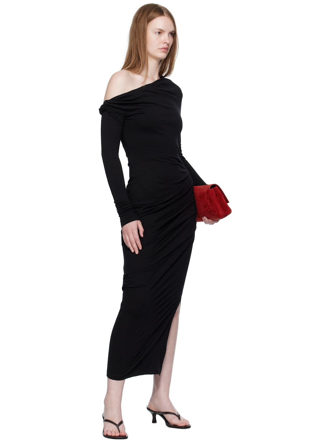 Black Elemental Manahou Maxi Dress - 4
