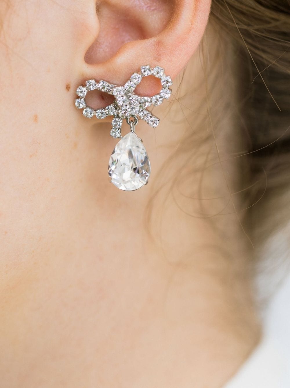 Bernie crystal-embellished drop earrings - 3