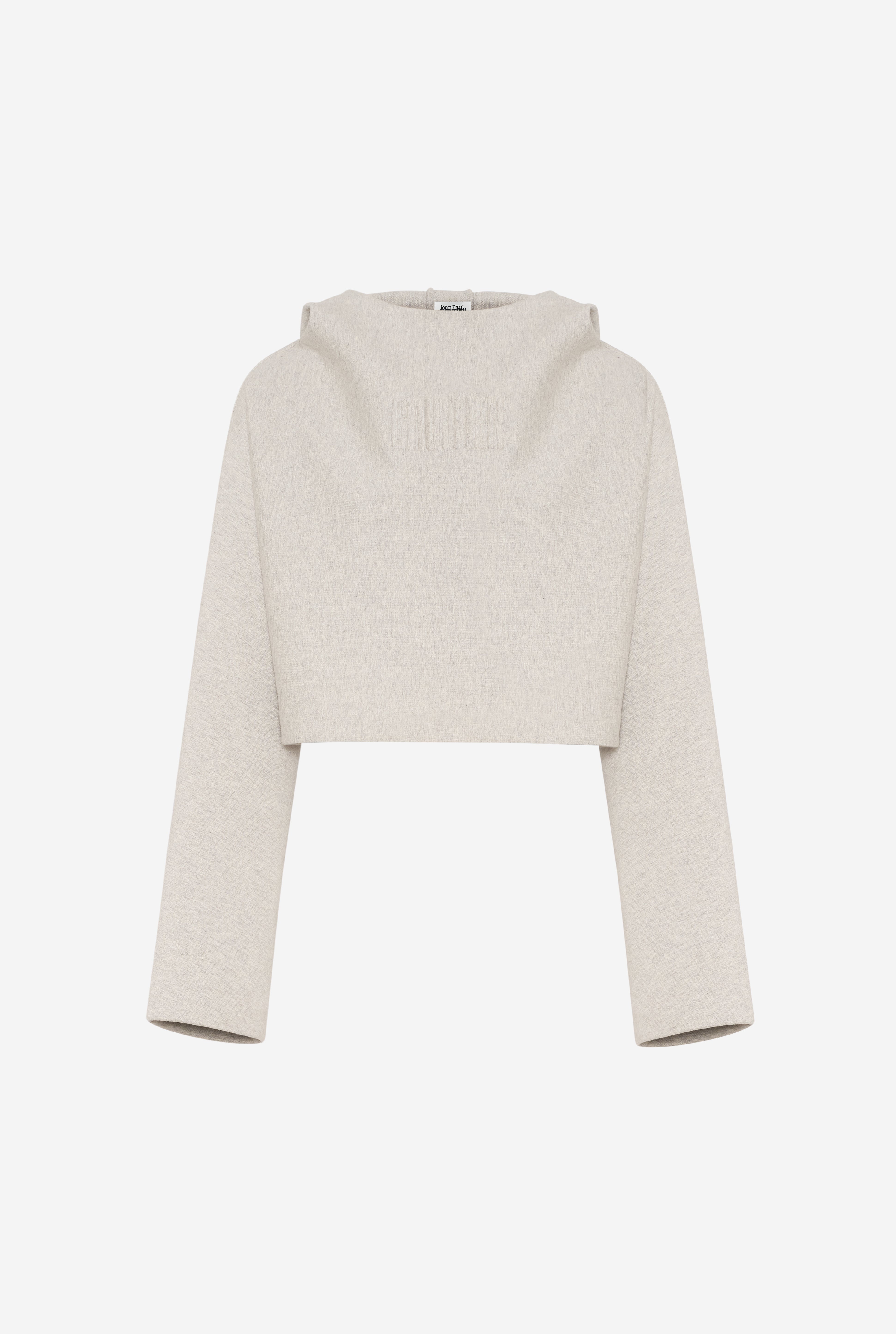 THE EMBOSSED GAULTIER HOODED SWEATSHIRT - 8